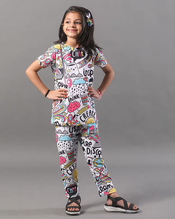 White Cat Girl Clothing Set 2